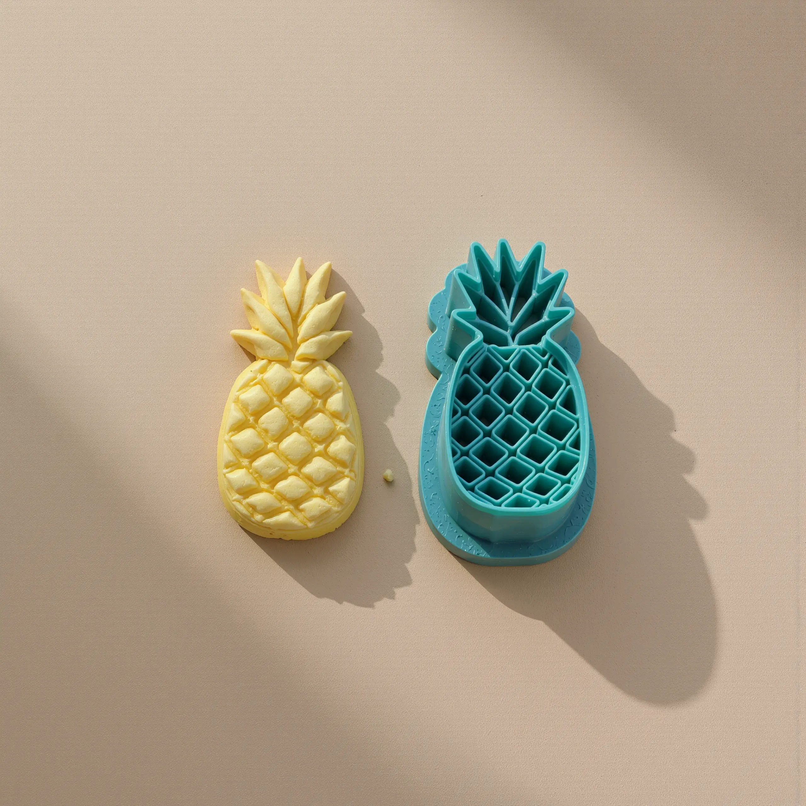 Detaylı Ananas Formlu Kesici