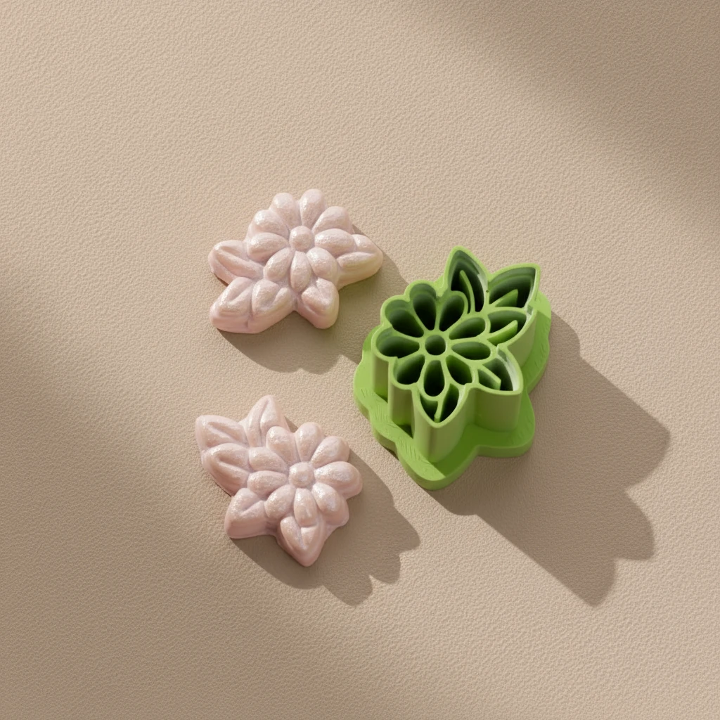 Yıldız Çiçek Motifli Form