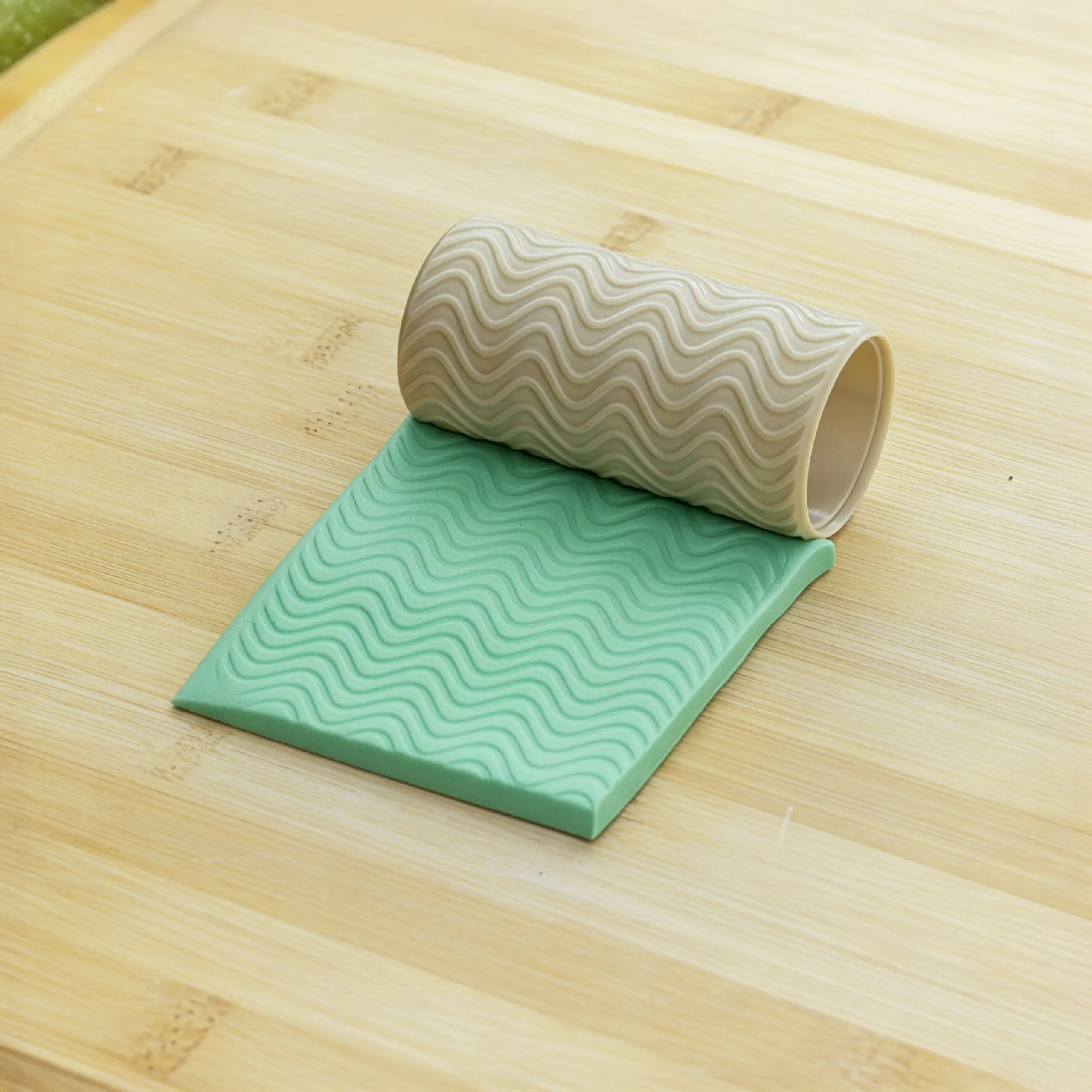 Geniş Dalga Desen Rulosu