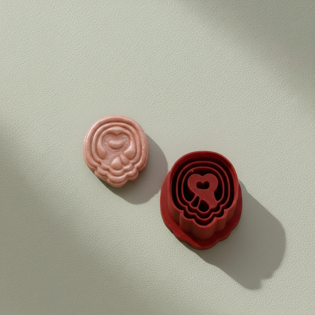 Yağmur Damlası Kalp Form