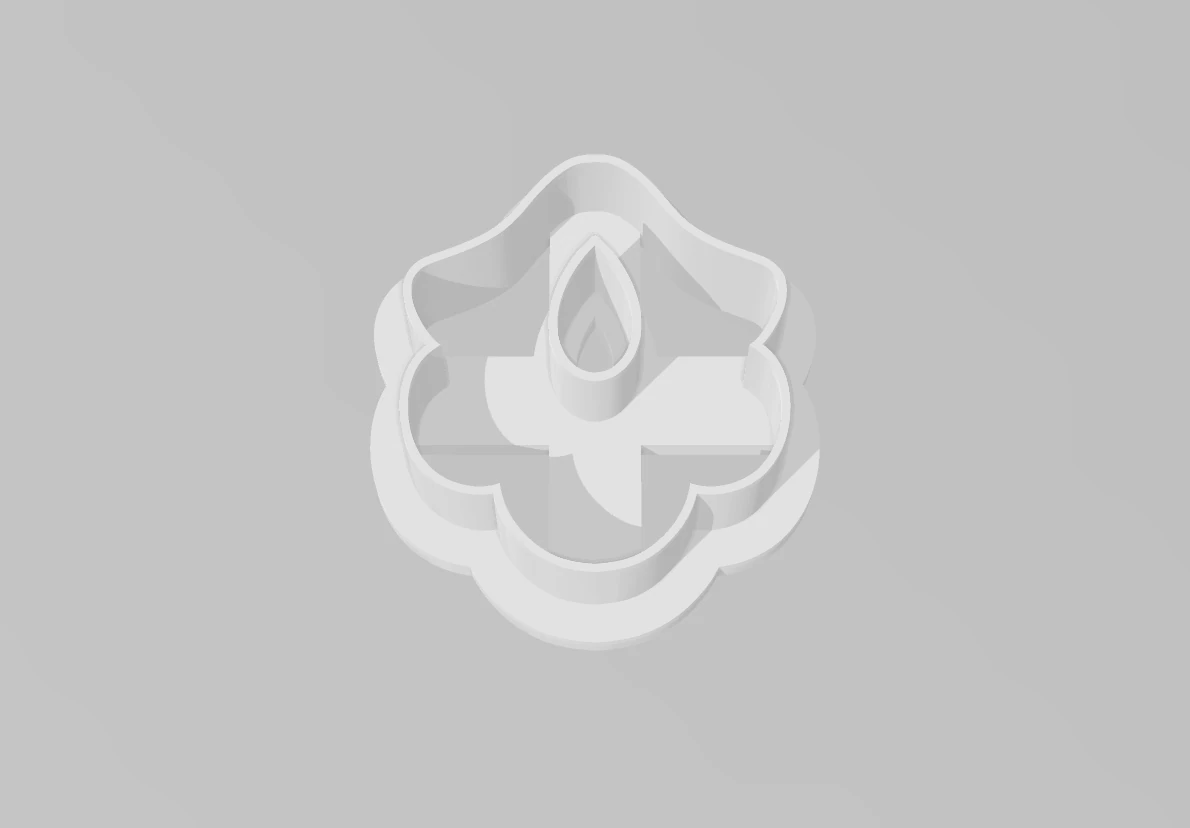 Çiçek Motifleri Polimer Kil Küpe Kesici Seti – 10 Parça