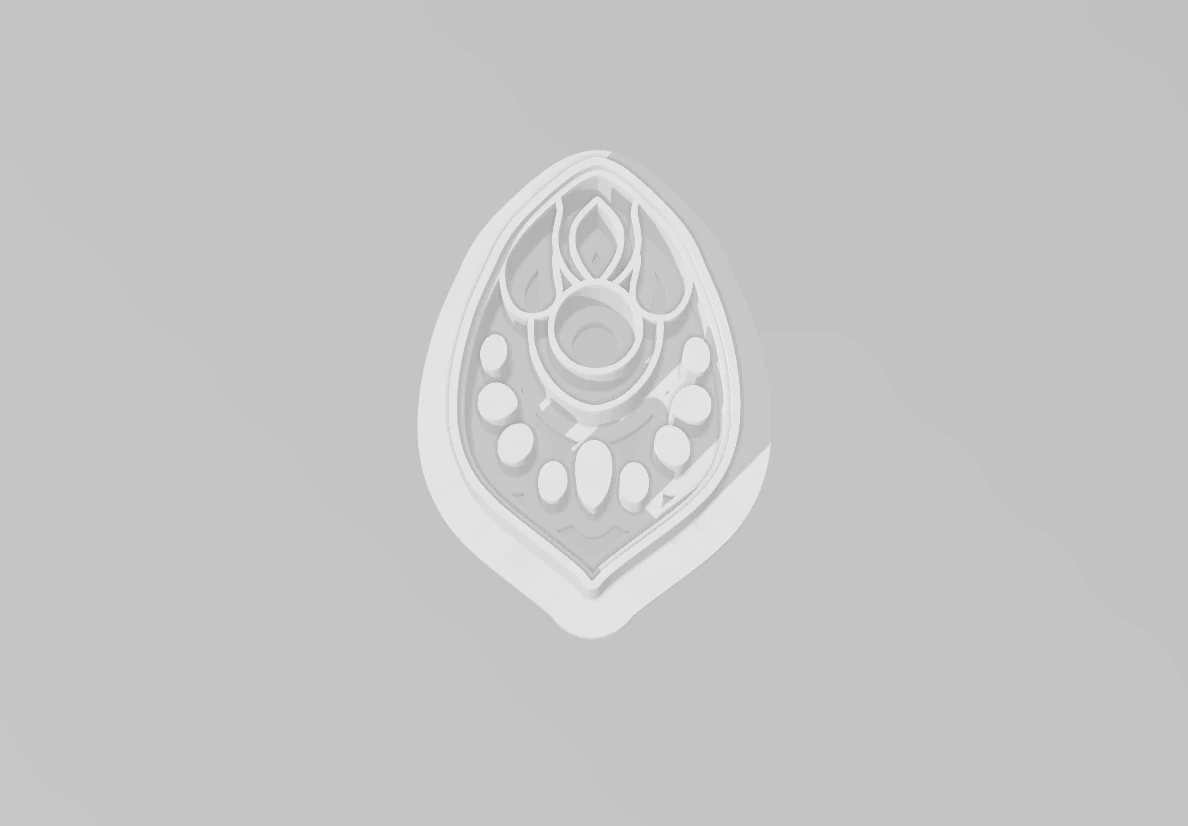 Etnik ve Mandala Motifleri Polimer Kil Küpe Kesici Seti - 10 Parça