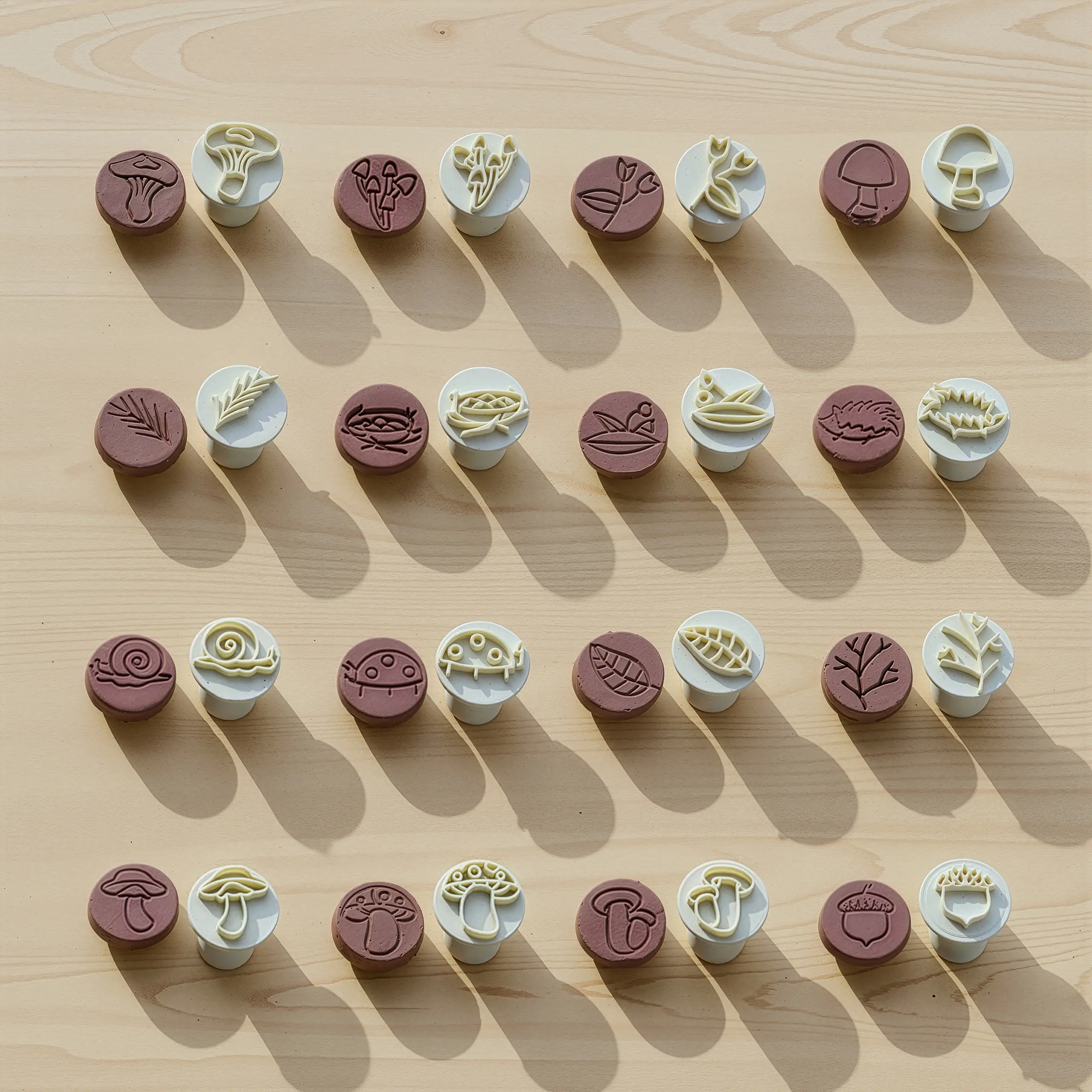 Sonbahar ve Orman Hayvanları - 16 Parça 