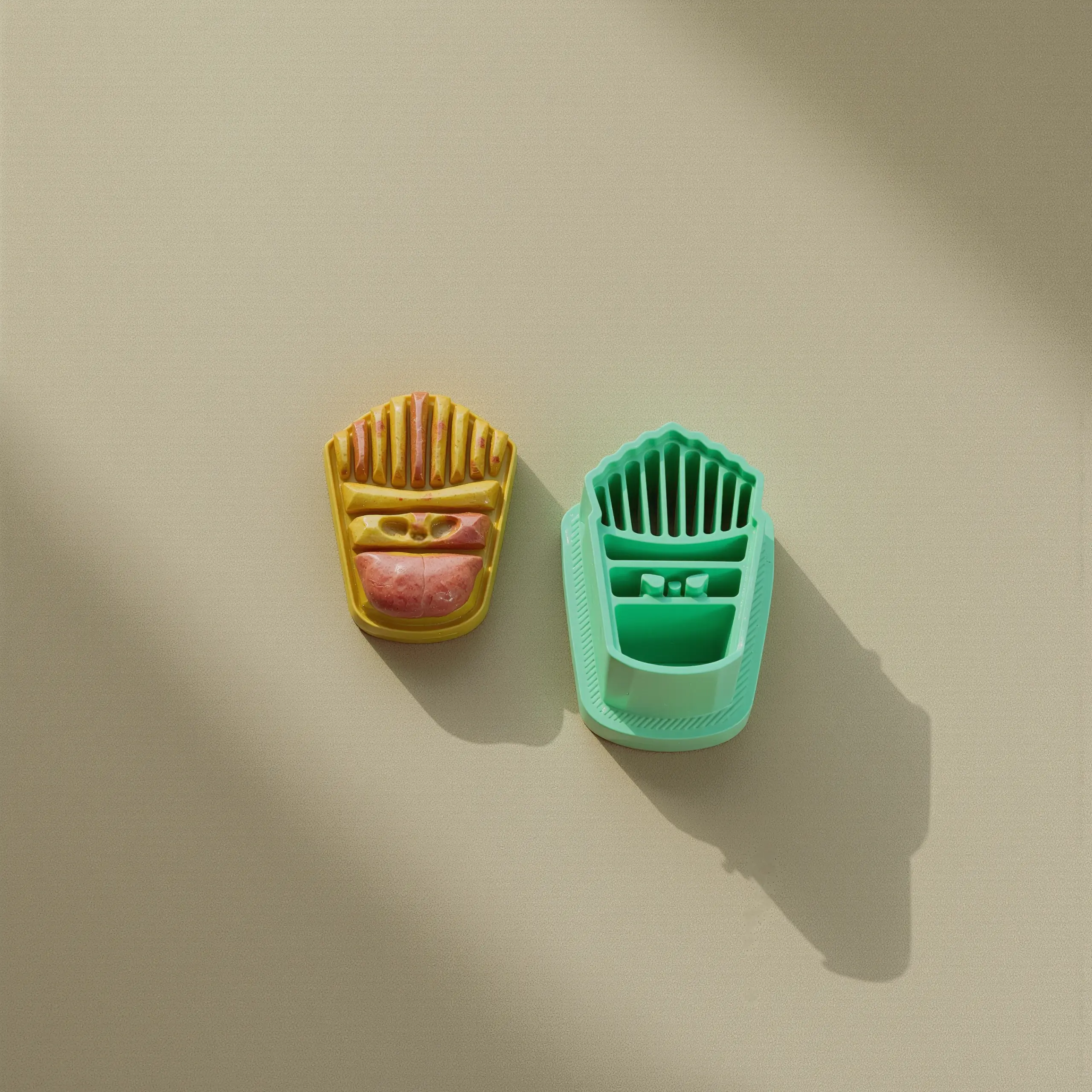 Sevimli Patates Kızartması Form Kesici