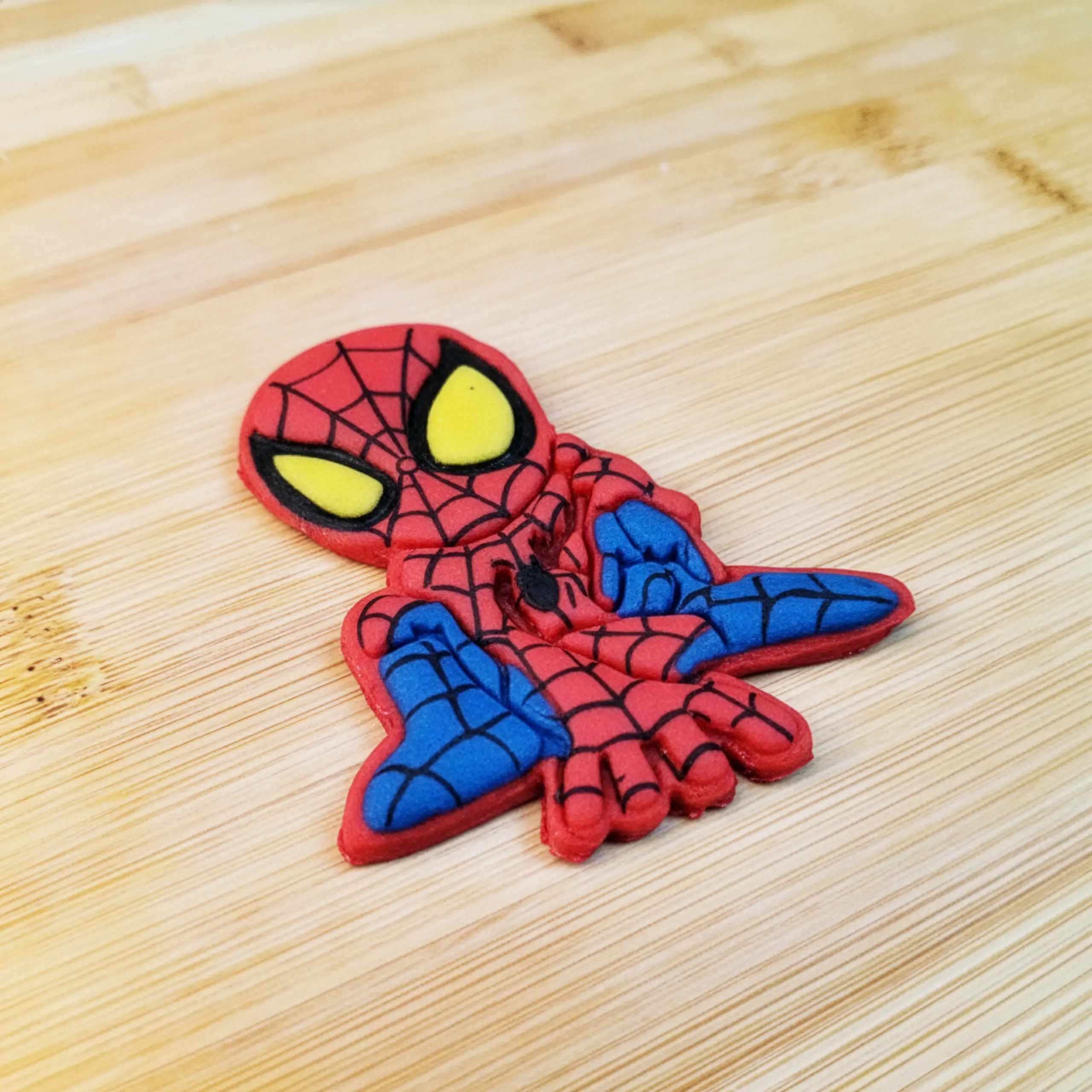 Örümcek Kahramanlar Oyun Hamuru Kesici Seti 3 Parça