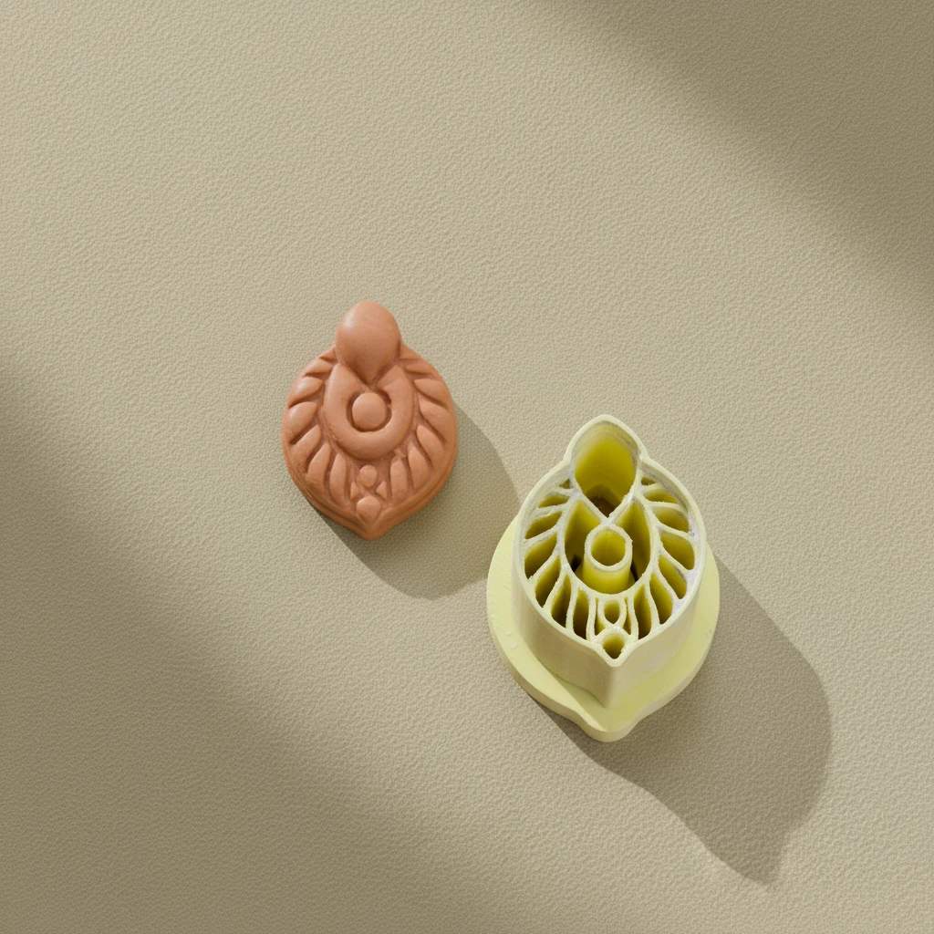 Tribal Damla Desenli Form