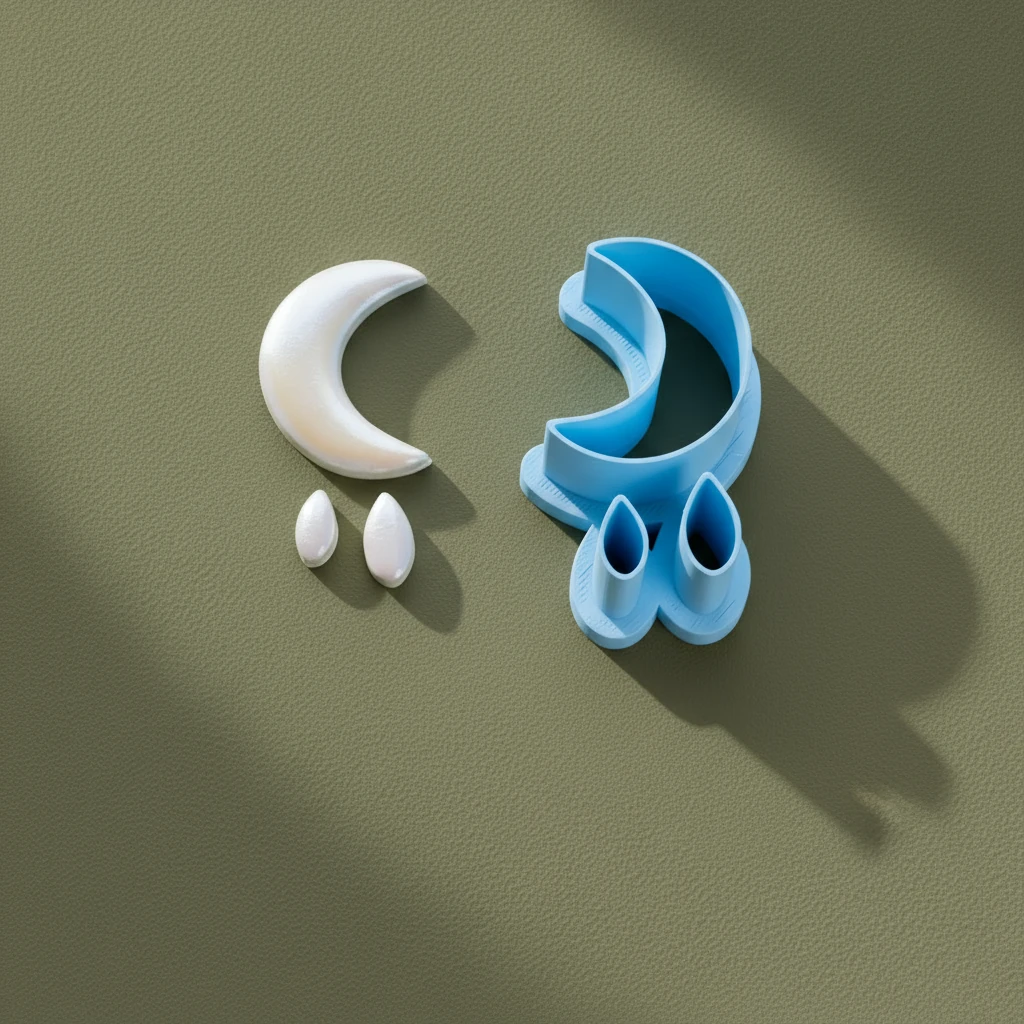 Yarım Ay ve Damla Formlu