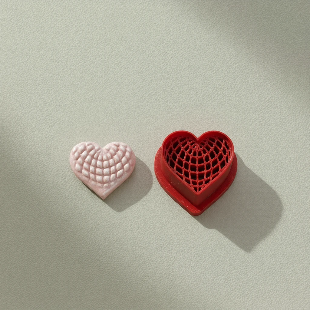 Dünya Haritası Kalp Form