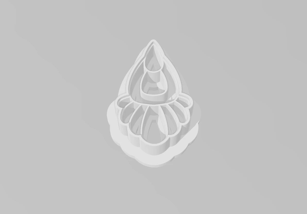 Dekoratif Motifler Polimer Kil Küpe Kesici Seti - 10 Parça