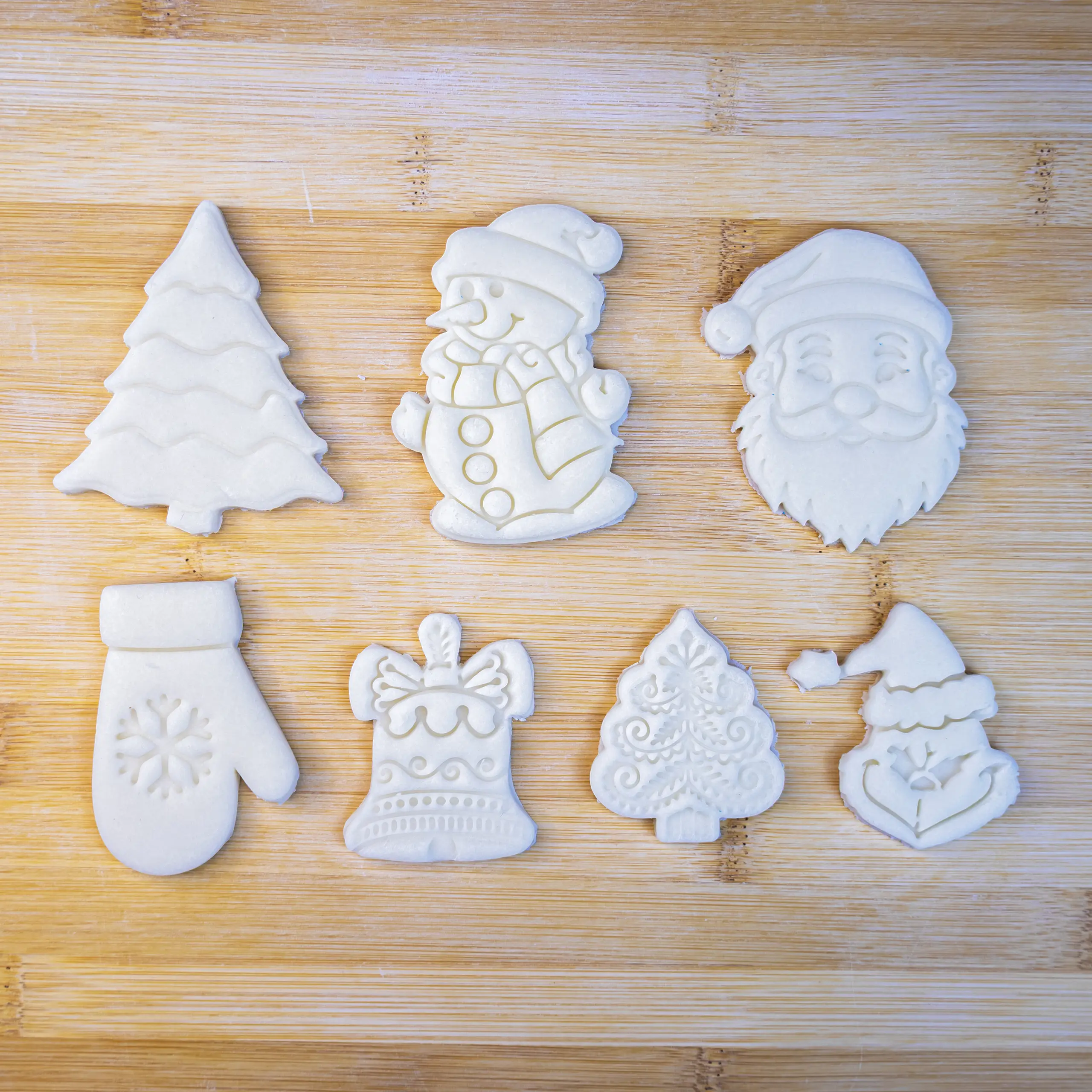 Kış Harikaları Yılbaşı Kurabiye Kalıp Seti (7 Parça 6-7cm)