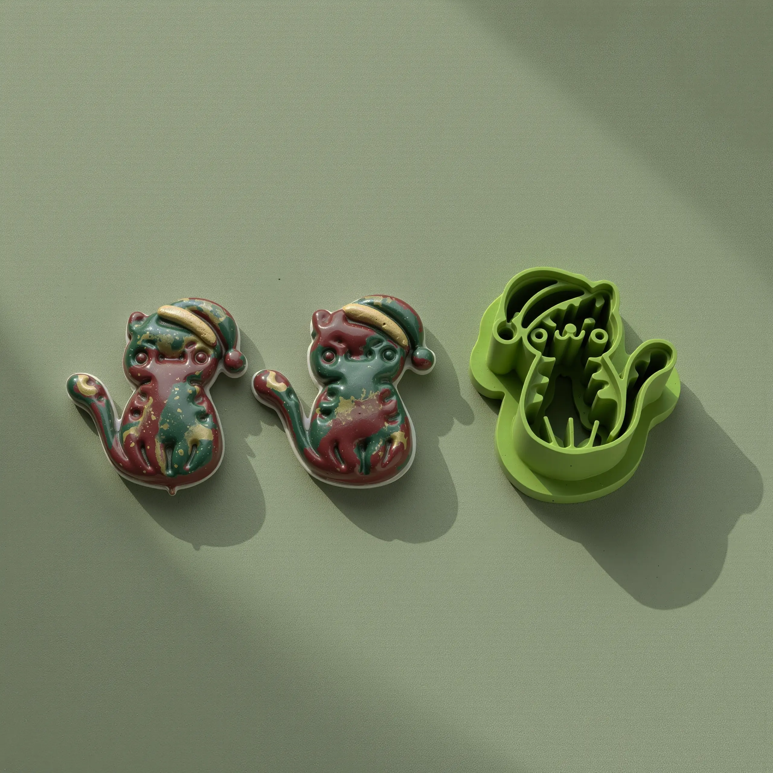 Yılbaşı Temalı Polimer Kil Kesici Set-2 9 Parça