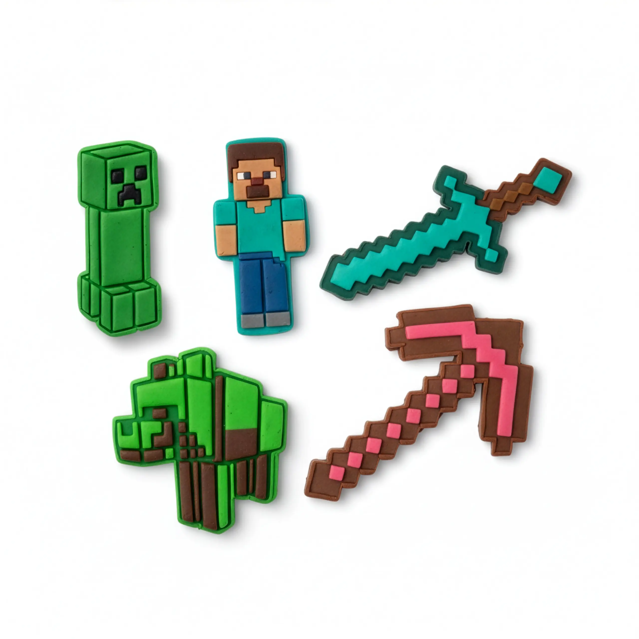 Blok Kahramanlar Oyun Hamuru Kalıp Seti 5 Parça