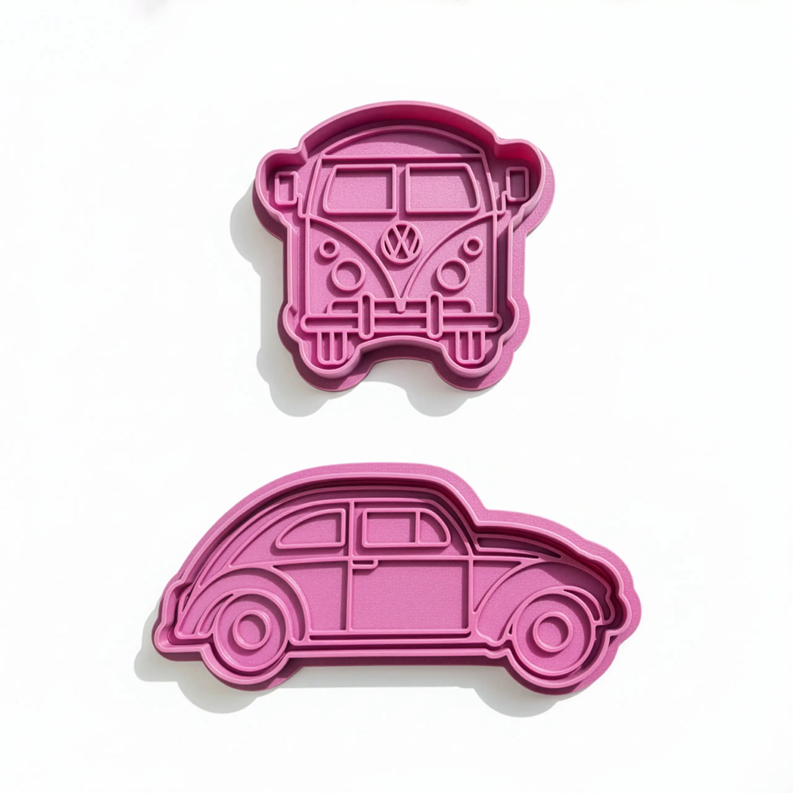 Nostaljik Araba Macerası Oyun Hamuru Kalıp Seti 2 Parça