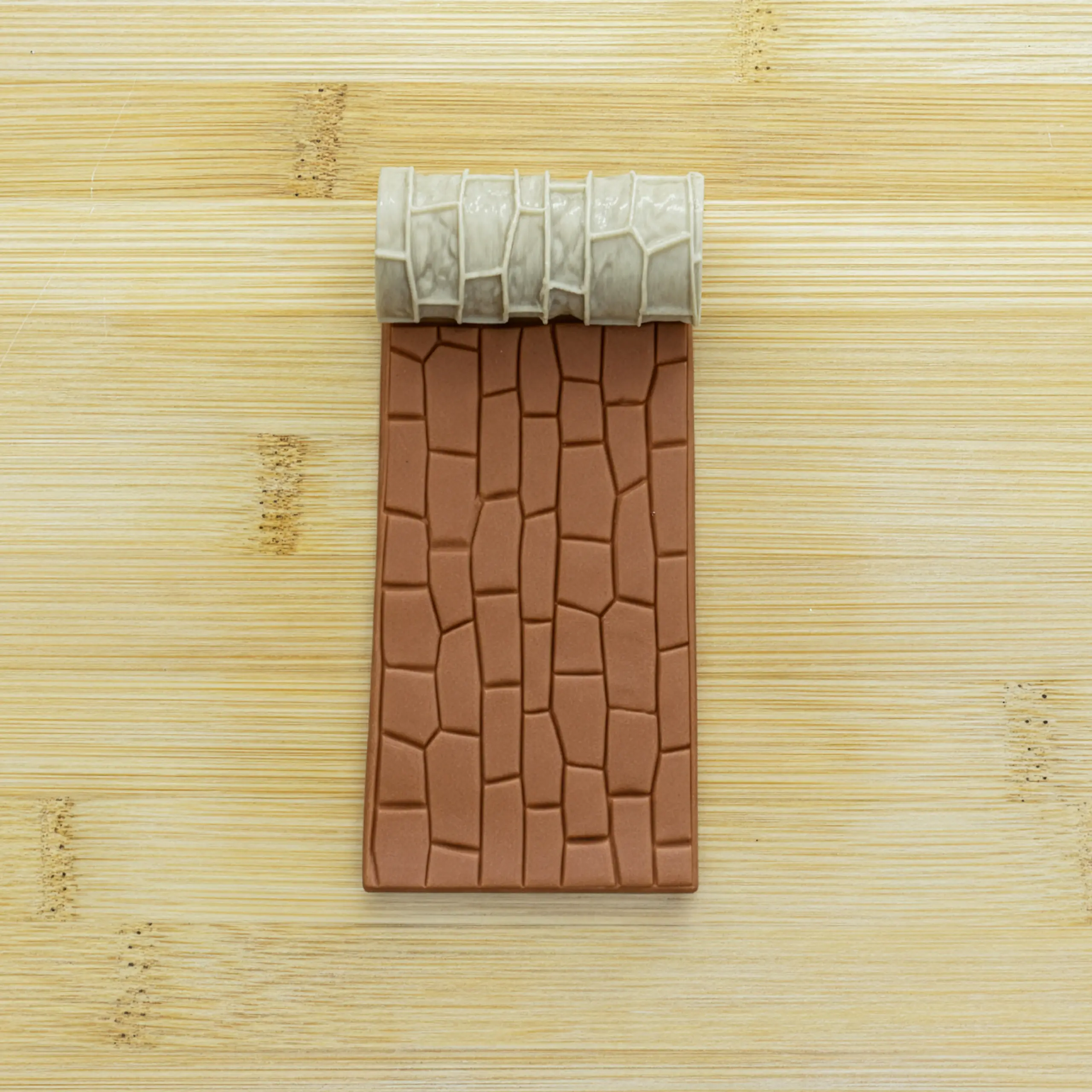 Rustik Taş Desen Rulosu