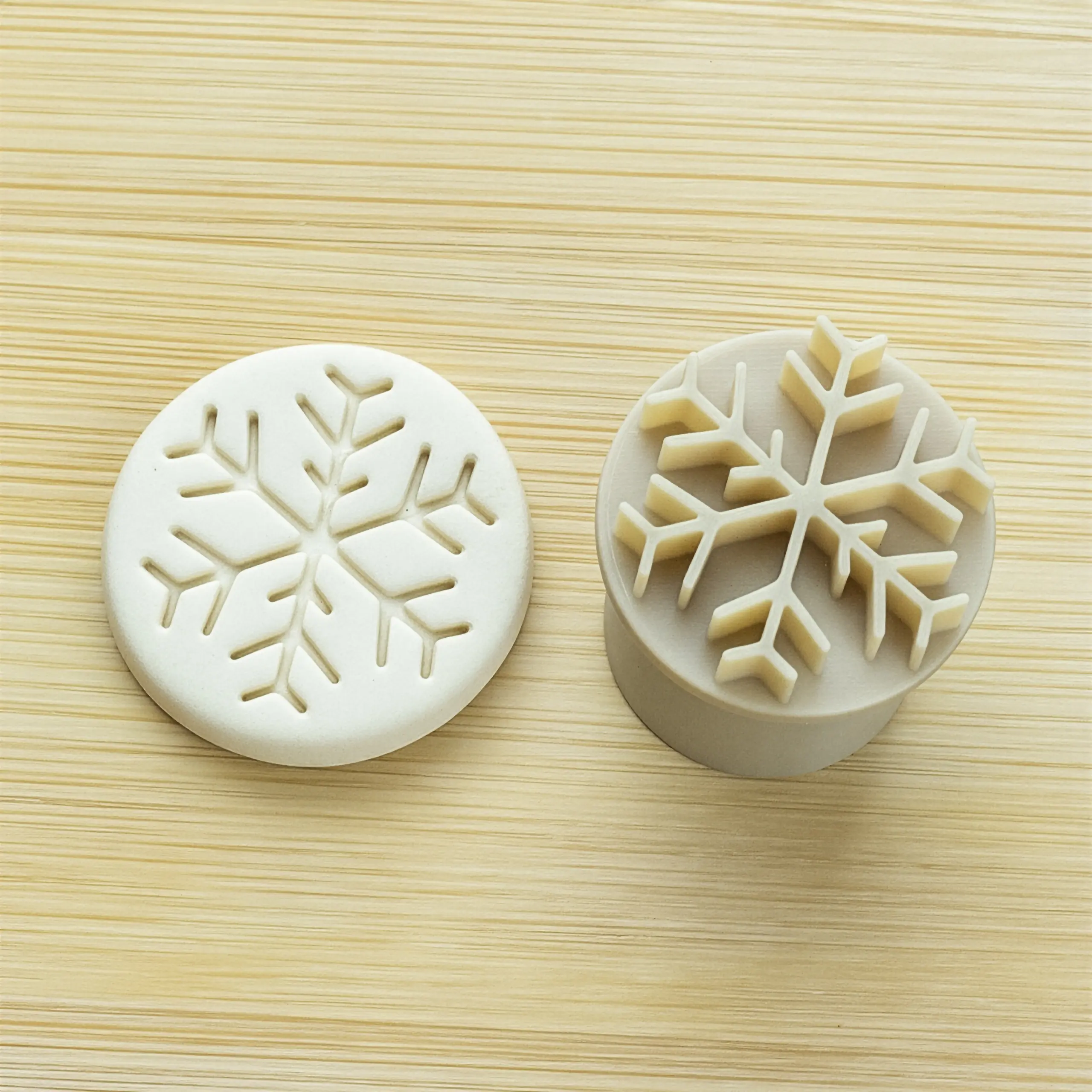 Kar Tanesi Desen Damga Seti - 10 Parça