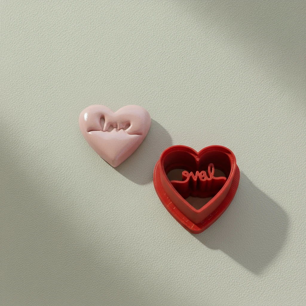 “Love” Yazılı Kalp Formu