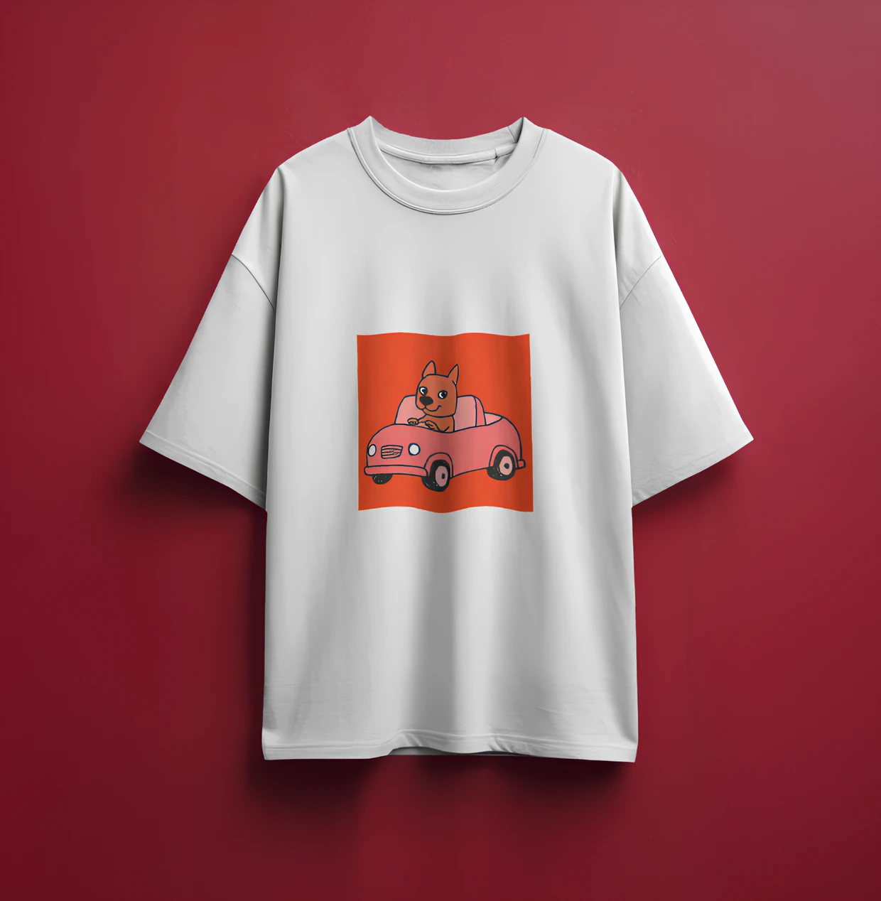 KWear Red Car T-Shirt