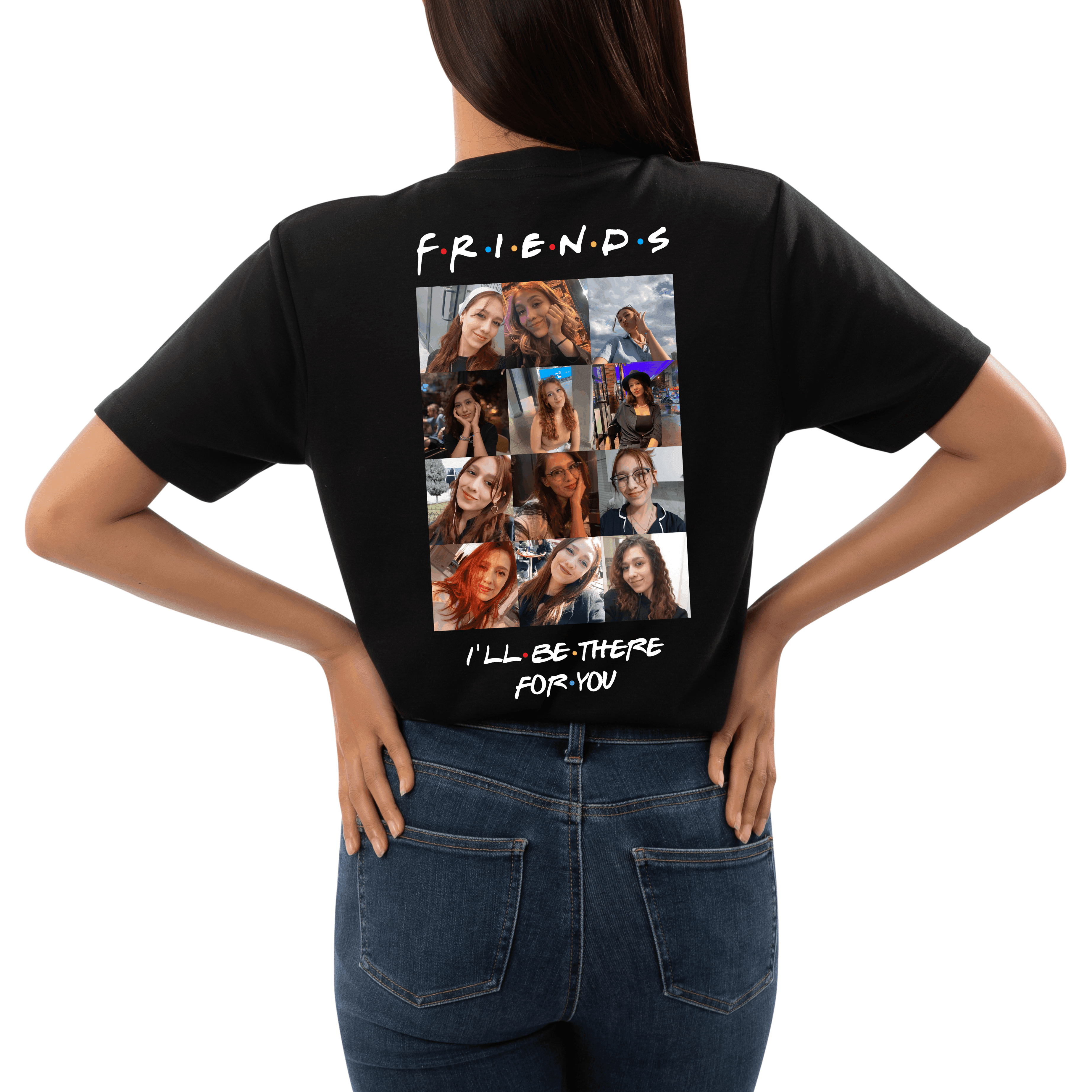 FRIENDS Arkadaş T-Shirt Kişiye Özel Tasarım Oversize 