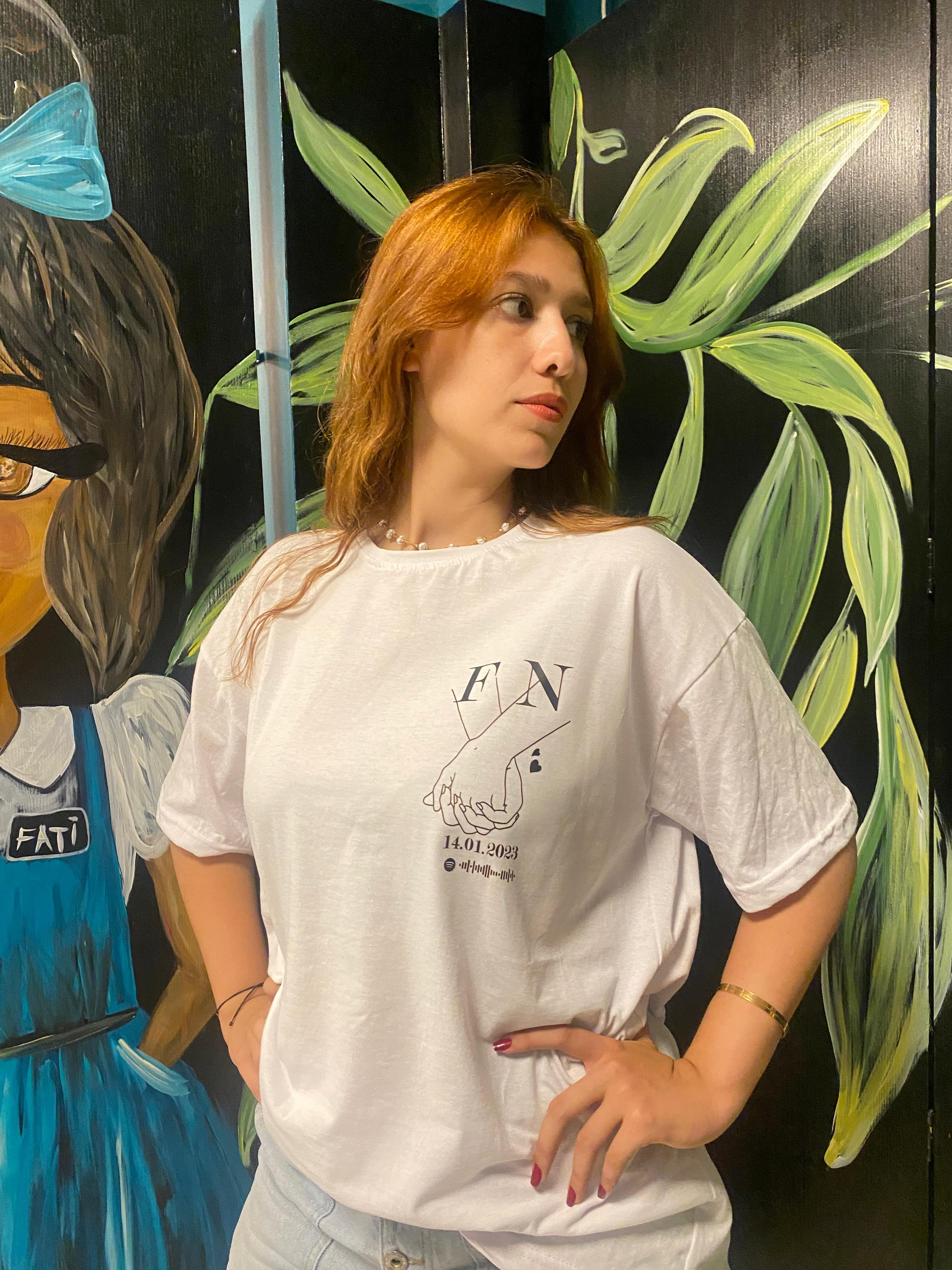 EL ELE Kişiye Özel Tasarım Oversize T-Shirt