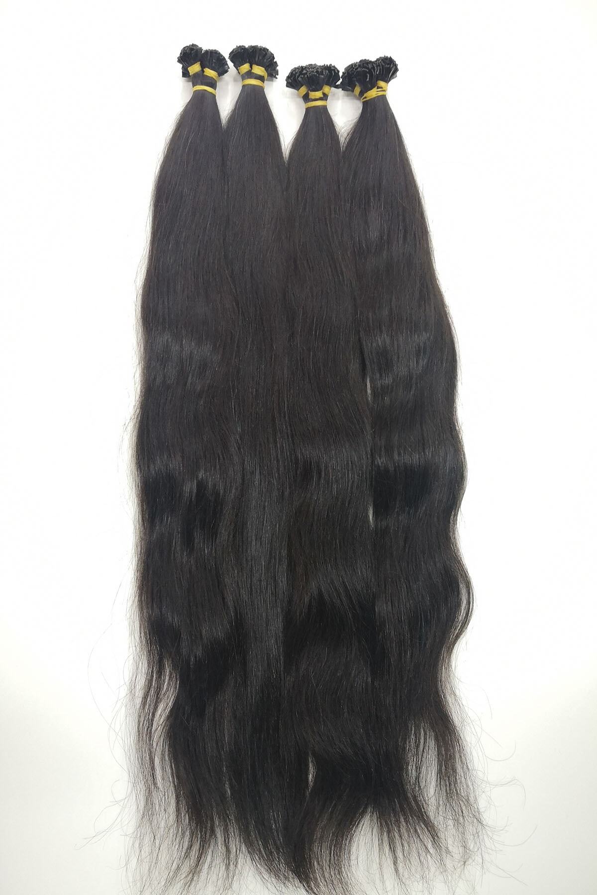 60 Cm 200 Adet 120 gr Mikro Kaynak %100 Orijinal Insan Saçı