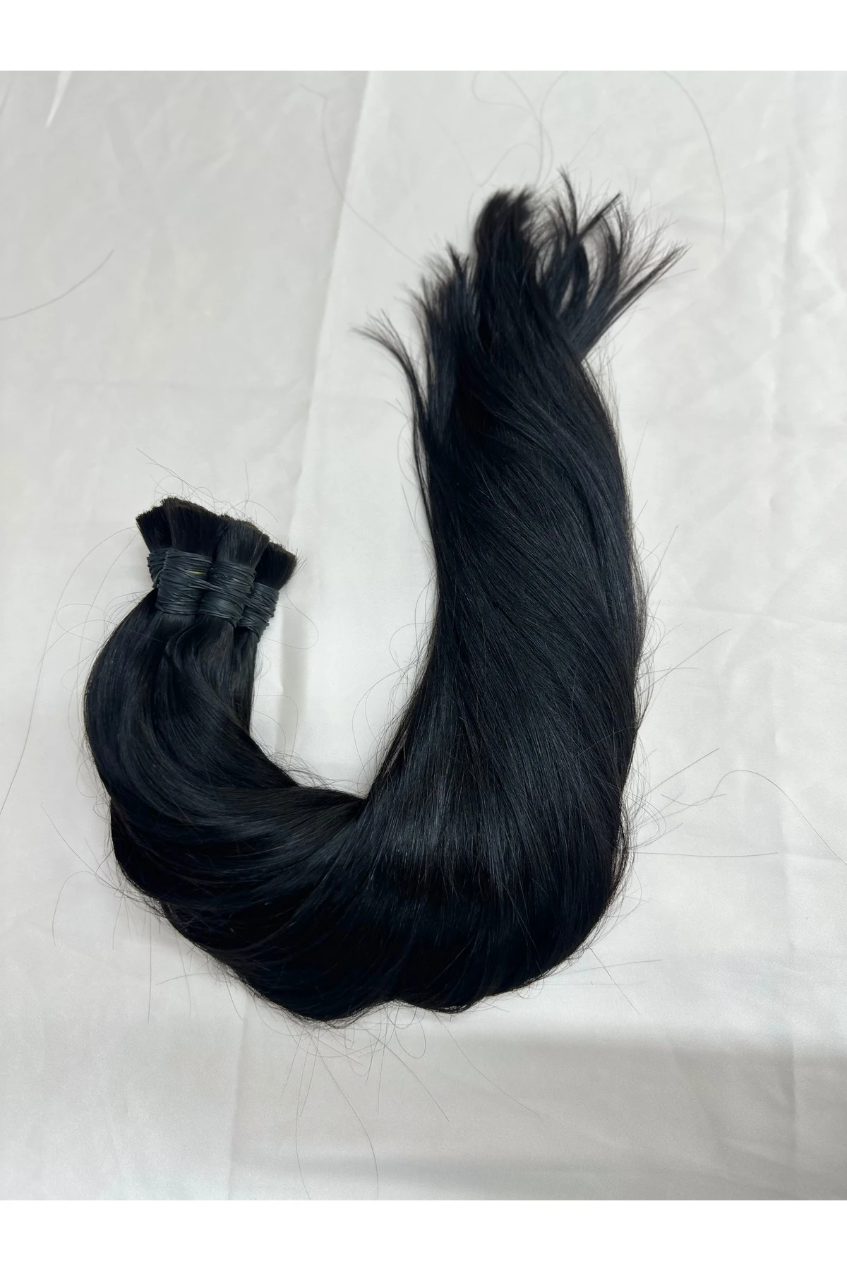 80 Cm,120 Gr, 200 Adet , Yüzde Yüz Gerçek Insan Saçı Birinci Sınıf Kalite