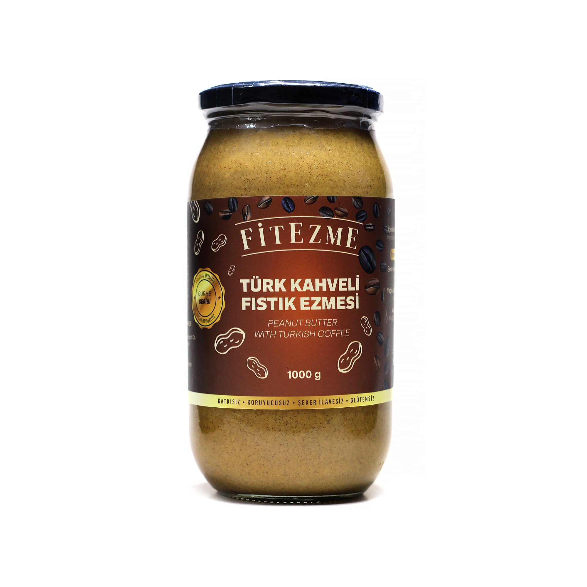 Türk Kahveli Fıstık Ezmesi - 1 KG