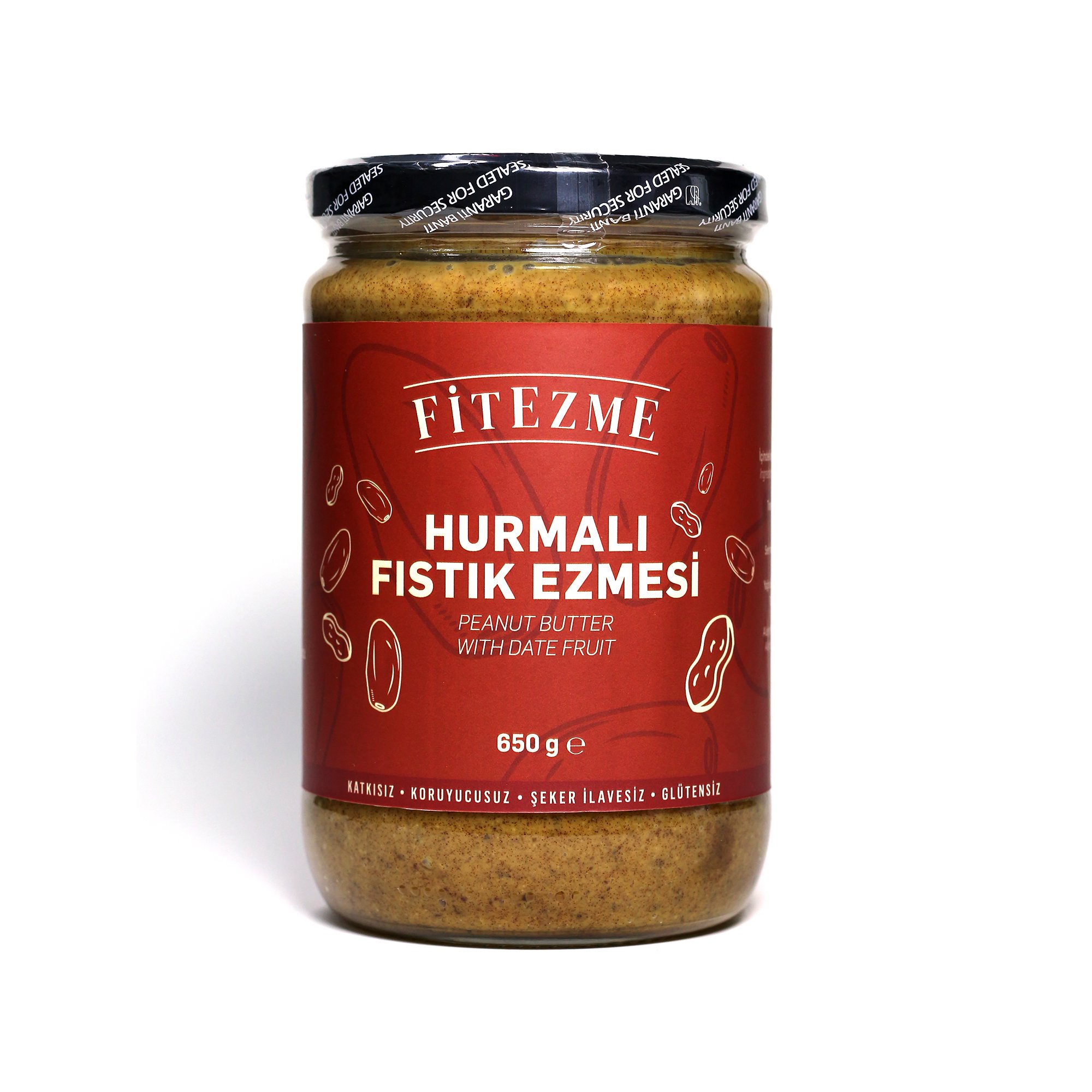  Hurmalı Fıstık Ezmesi - 650 GR