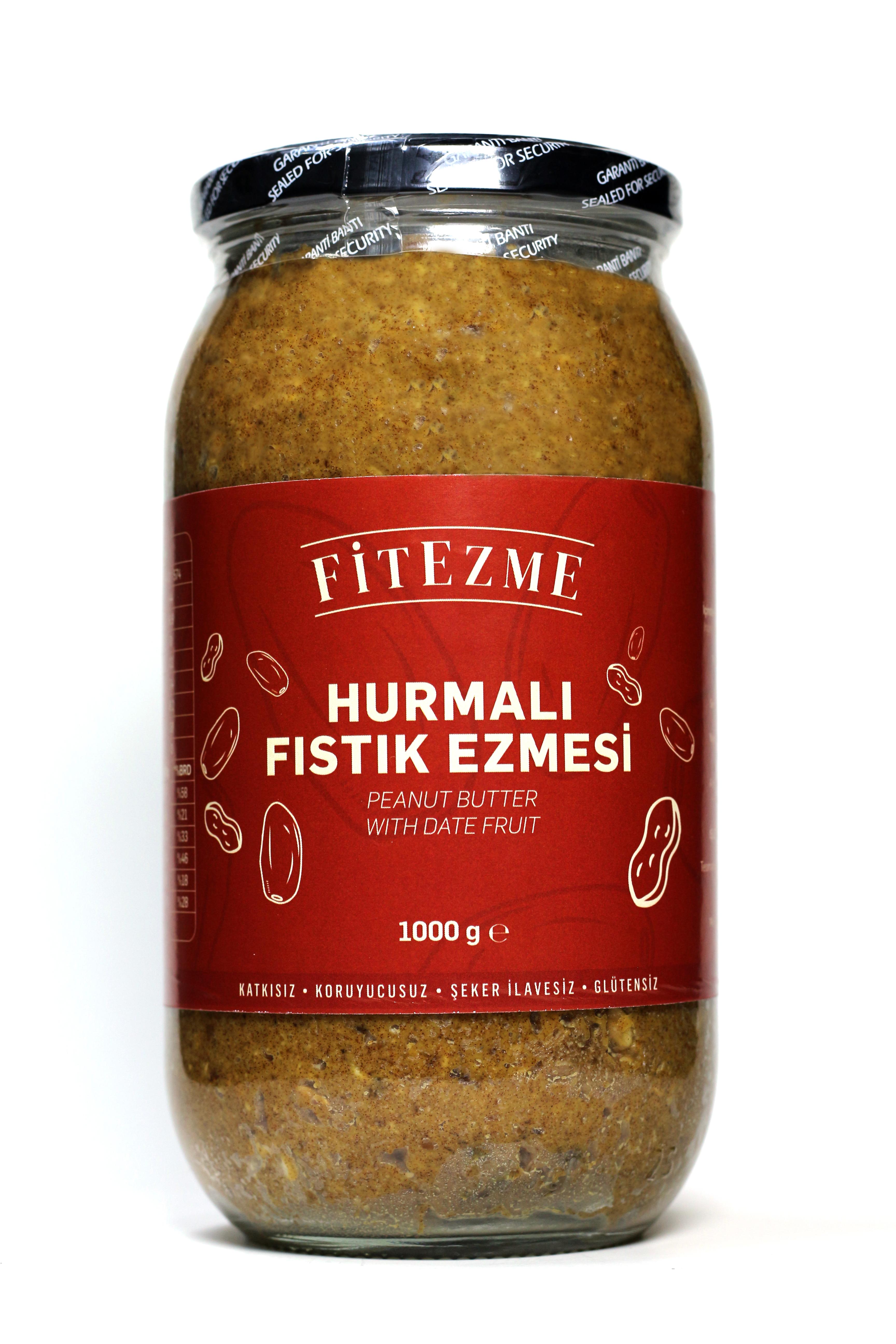  Hurmalı Fıstık Ezmesi - 1 KG