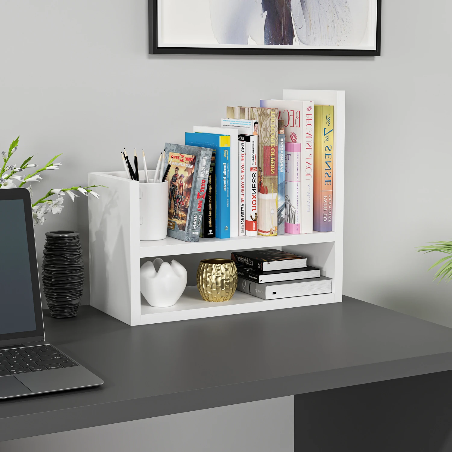 Dekorosso Crow Masaüstü Raf Organizer & Duvar Rafı & Montessori Raf