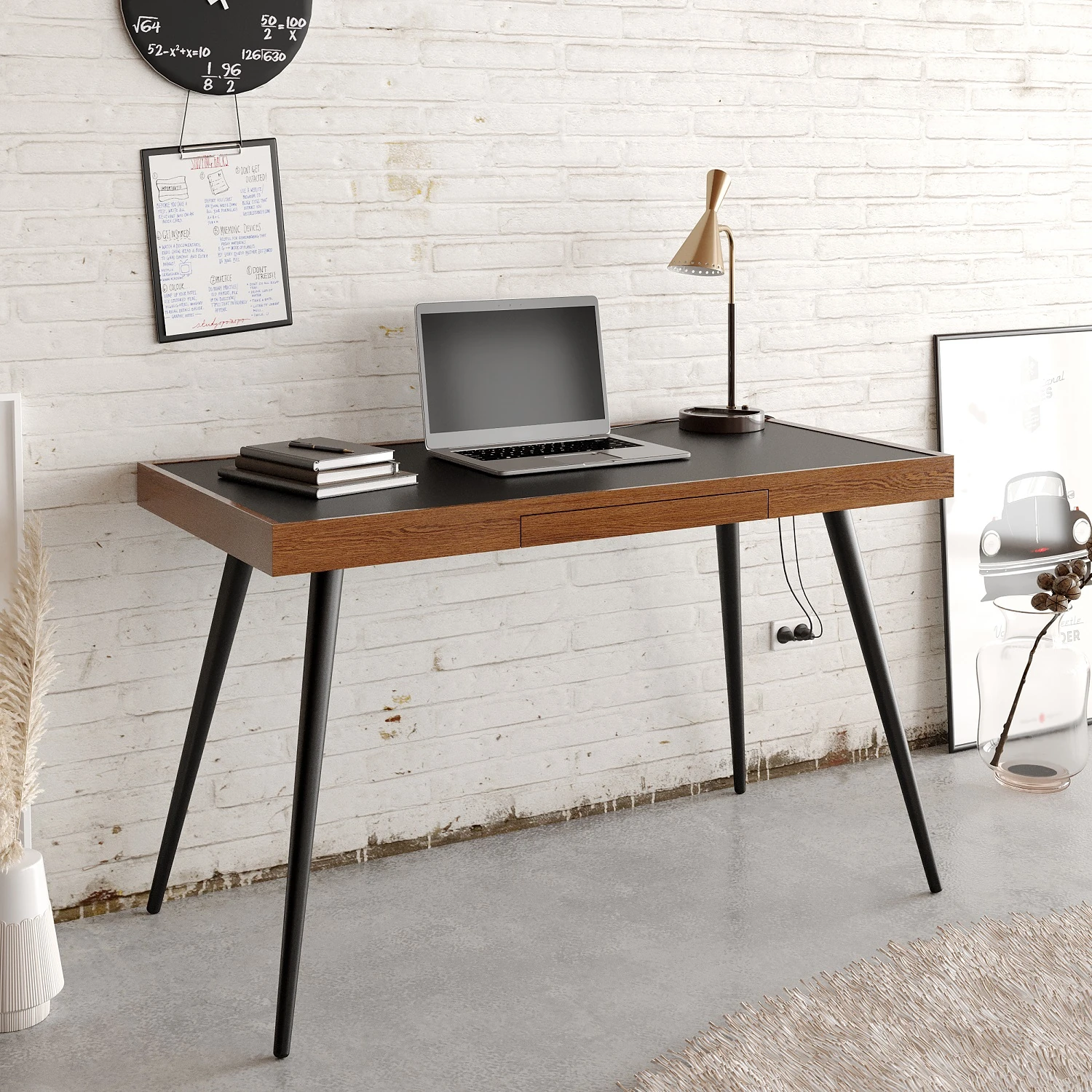 Dekorosso Vanta Modern Ahşap Çalışma Masası