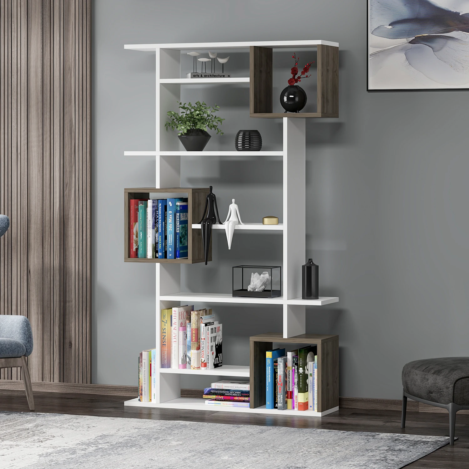 Dekorosso Lino Kitaplık