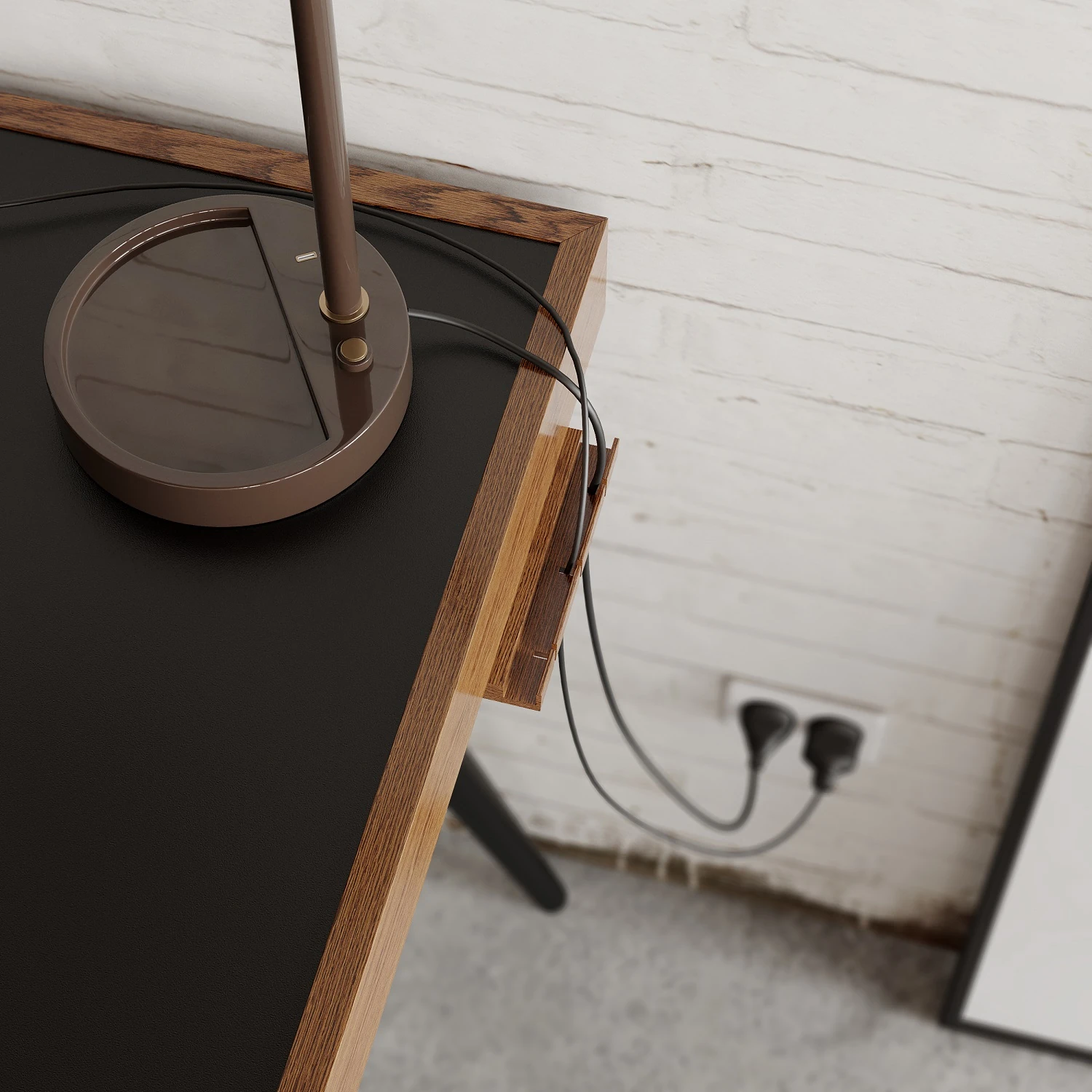 Dekorosso Vanta Modern Ahşap Çalışma Masası