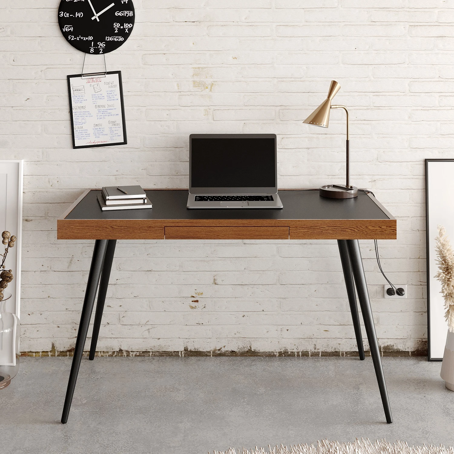 Dekorosso Vanta Modern Ahşap Çalışma Masası - 100X60 cm