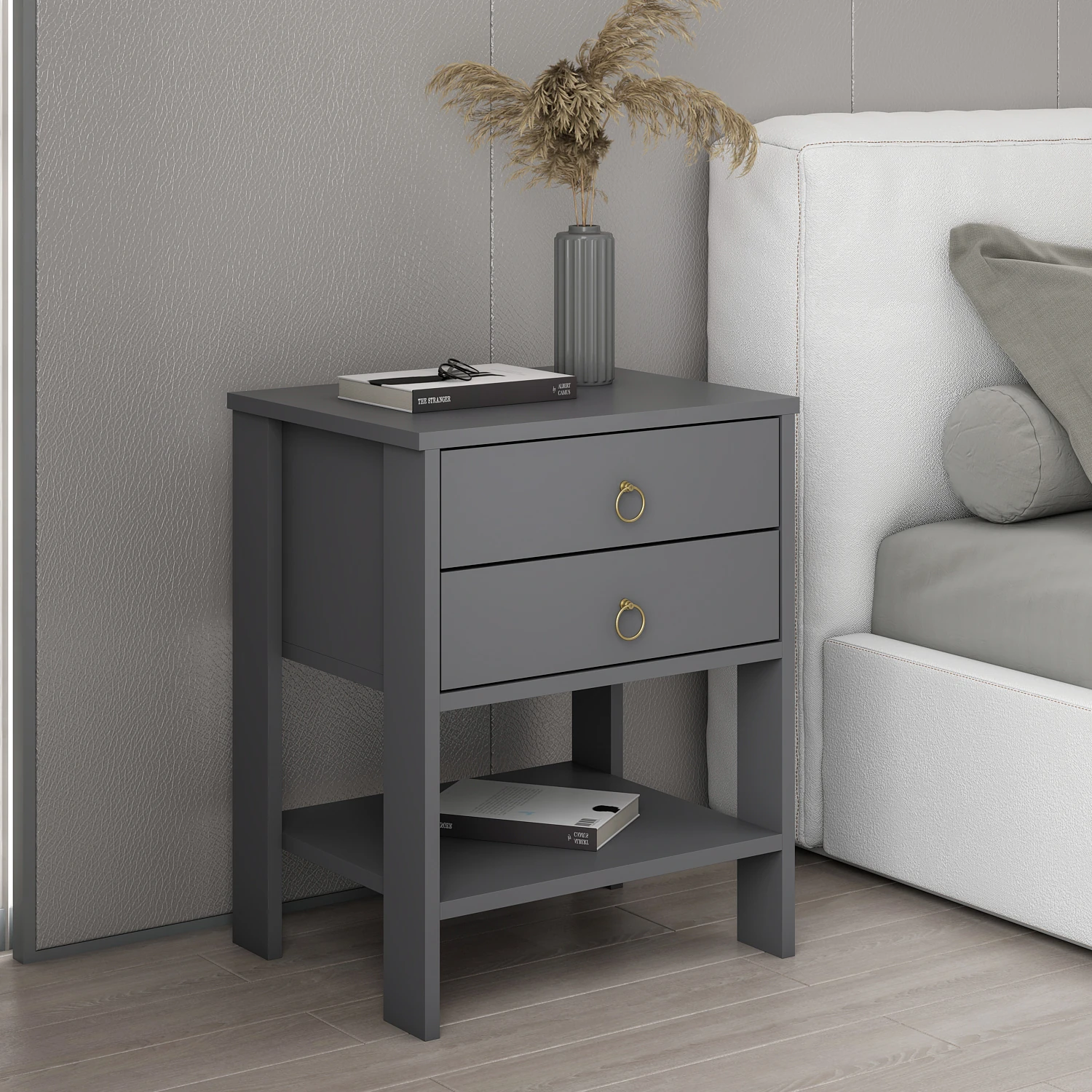 Dekorosso Zen Modern 2 Çekmeceli Komodin