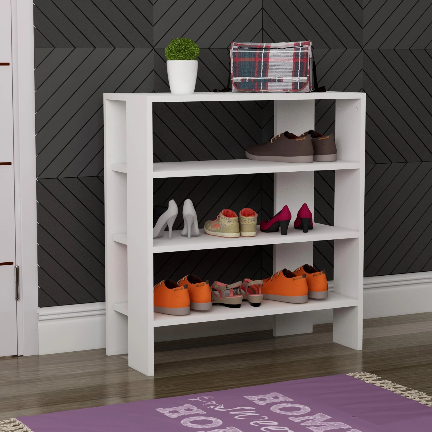 Dekorosso Team Ayakkabılık - BEYAZ