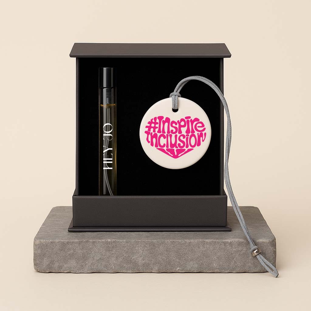 HeyJO Motto is Inspire - a Scent a Stone a Story