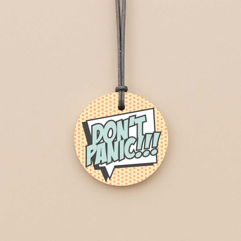HeyJO Motto is Don't Panic - a Scent a Stone a Story