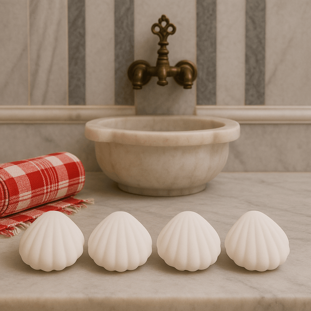 HeyJO Banyo Serisi 4'lü Deniz Kabuğu - a Scent a Stone a Story
