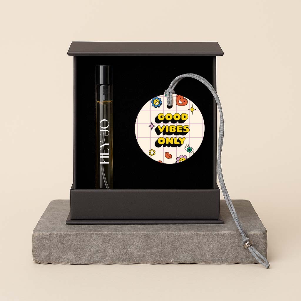 HeyJO Motto is Good Vibes - a Scent a Stone a Story