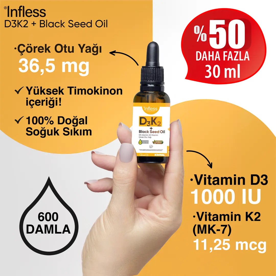 5i1 Yerde Paket (Magnezyum, D3K2, Omega3, MCT Oil, Sindirim Enzimleri, Multivitamin) Infless Eczanem