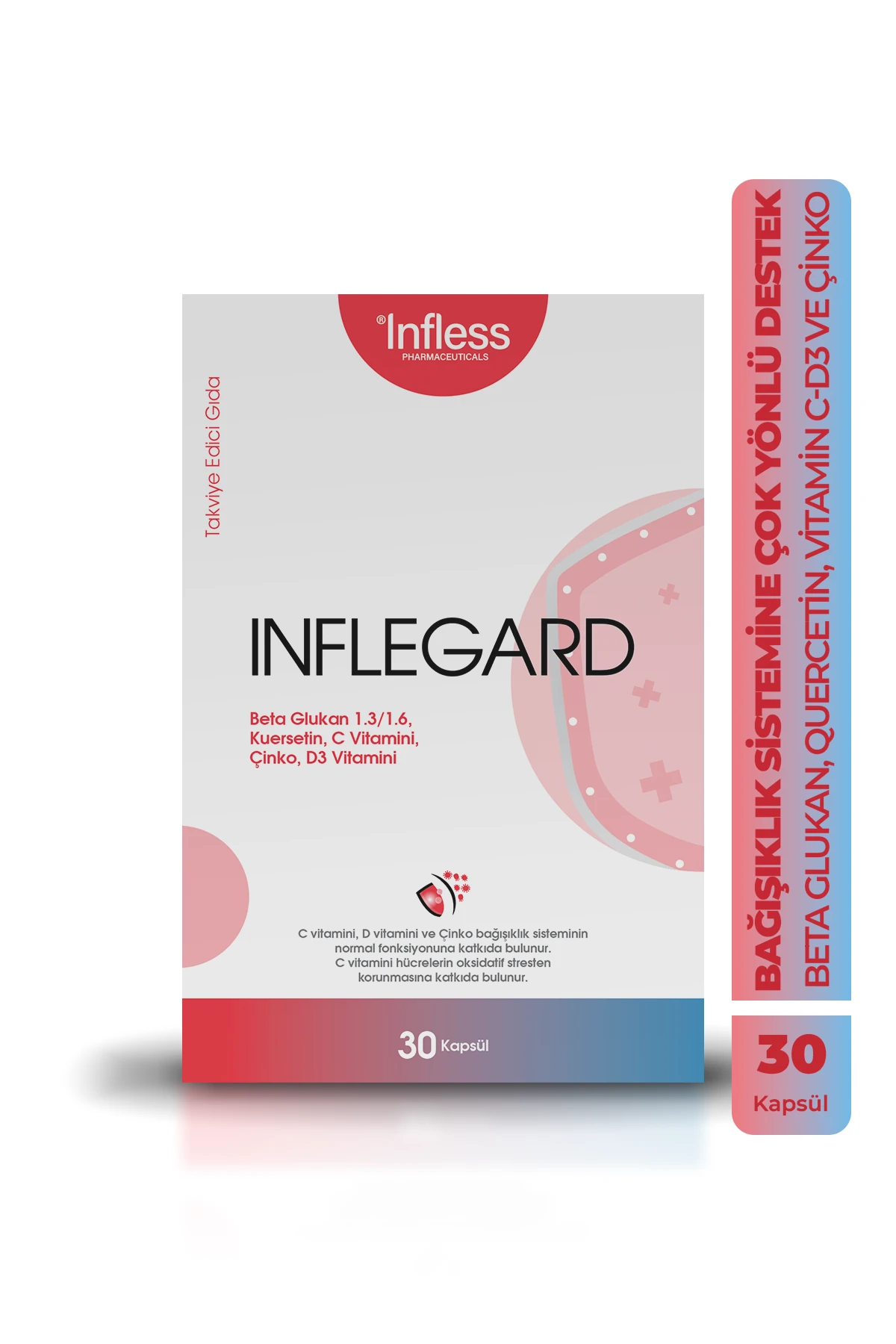 Infless Ferolac Laktoferrin Demir C Vitamini 30 Kaps l