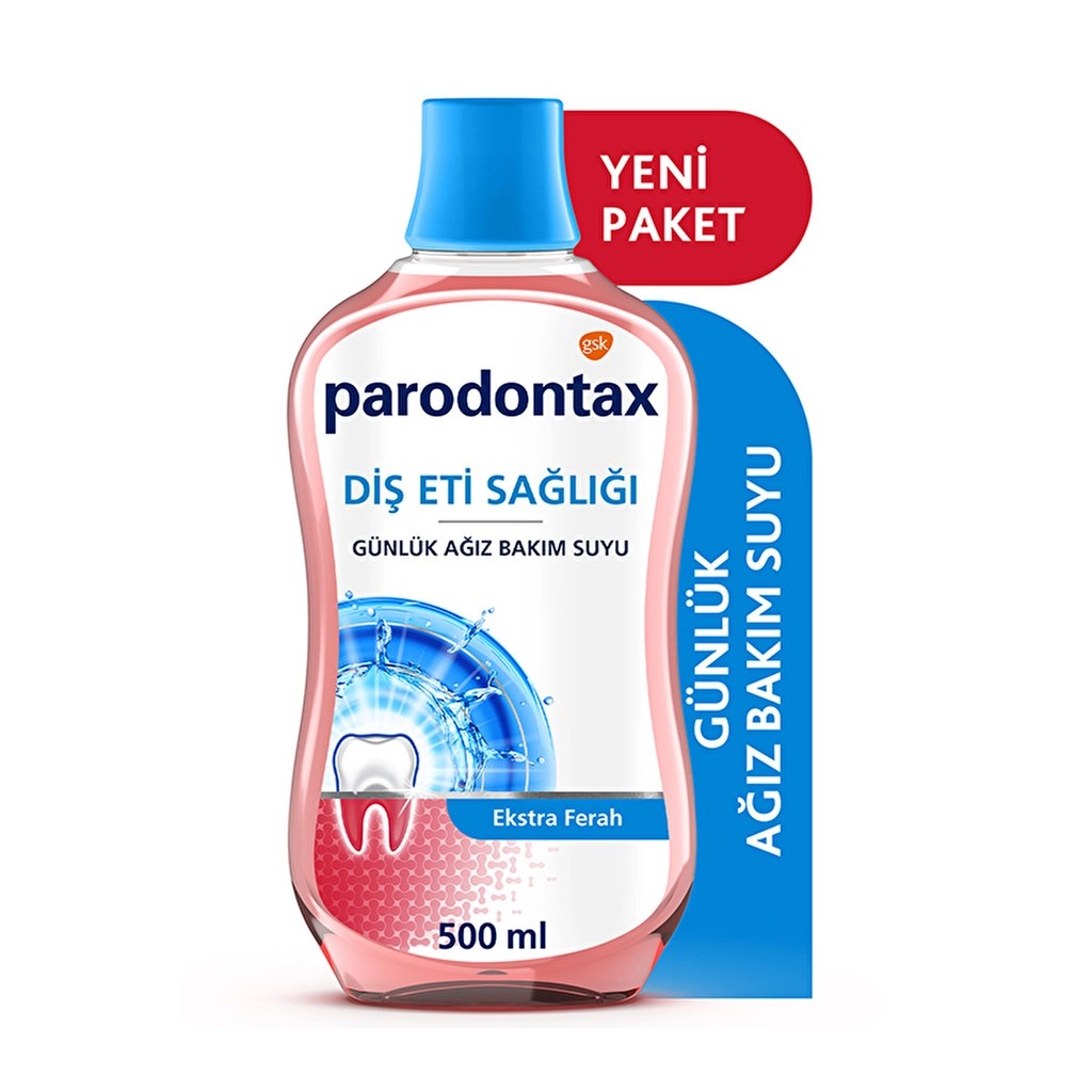Parodontax Ekstra Ferah Ağız Bakım Suyu 500 ml