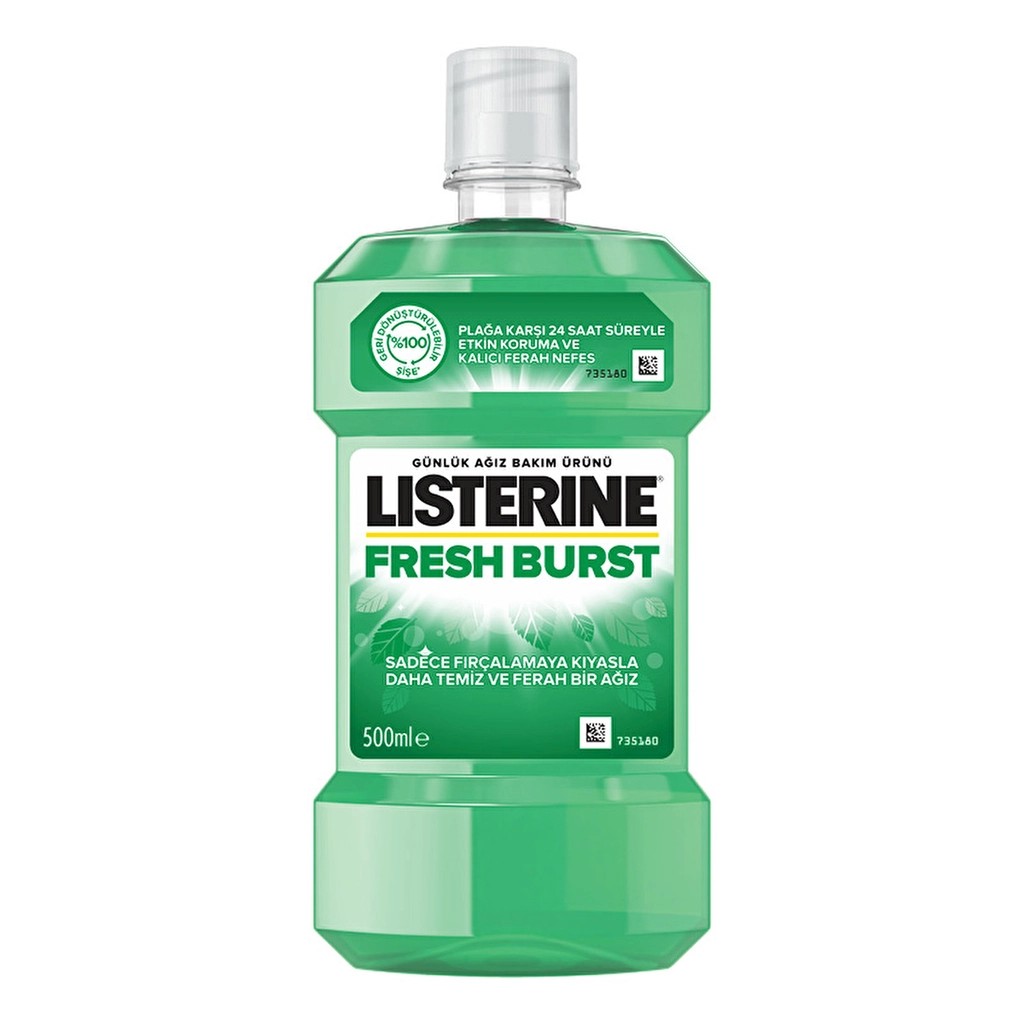 Listerine Fresh Burst Ferah Nane Ağız Gargarası 500 ml