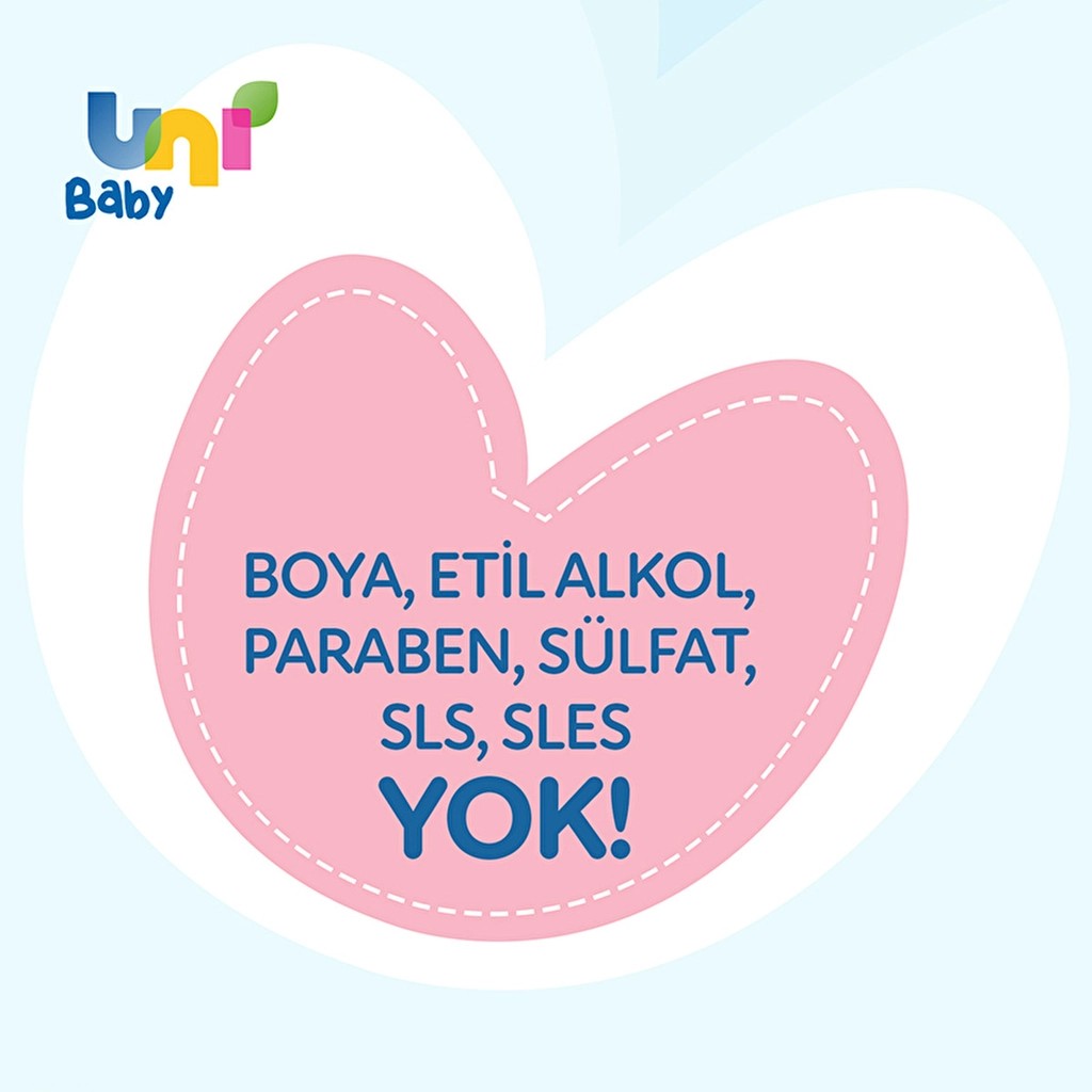 Uni Baby Kolay Tarama Saç ve Vücut Şampuanı 700 ml