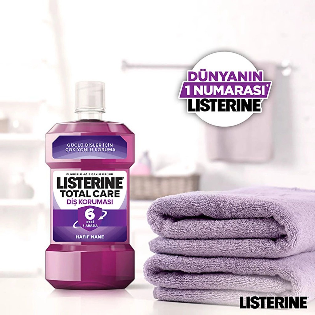 Listerine Total Care Diş Koruması Ağız Gargarası 1000 ml