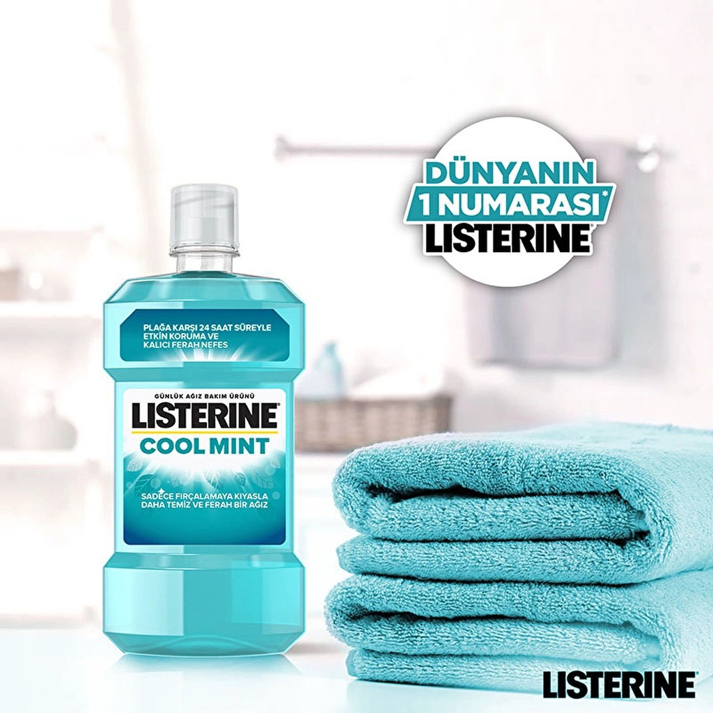 Listerine Cool Mint Ağız Gargarası 1000 ml