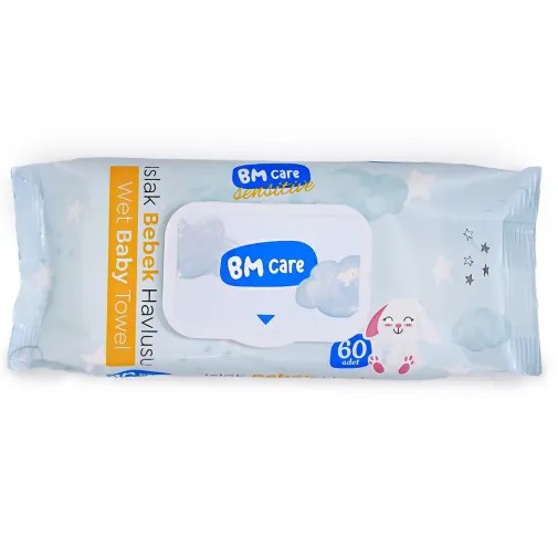 Bm Care Sensitive Islak Havlu 3X60Lı
