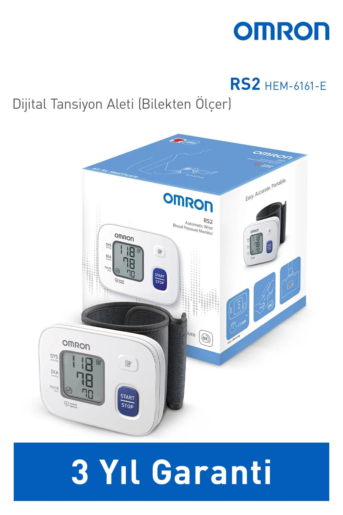 Bilekten Ölçer Tansiyon Aleti - Omron RS2
