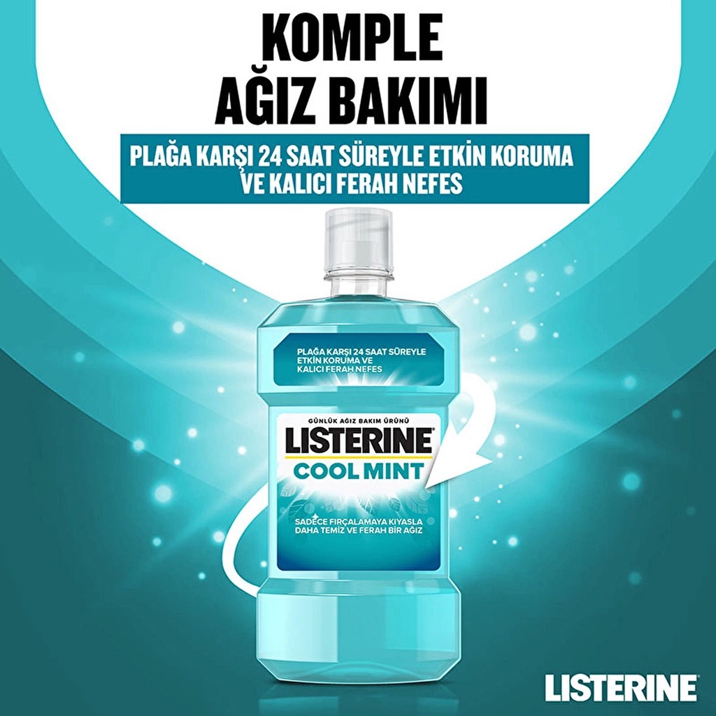 Listerine Cool Mint Ağız Gargarası 1000 ml