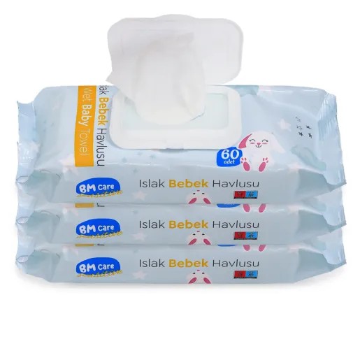 Bm Care Sensitive Islak Havlu 3X60Lı